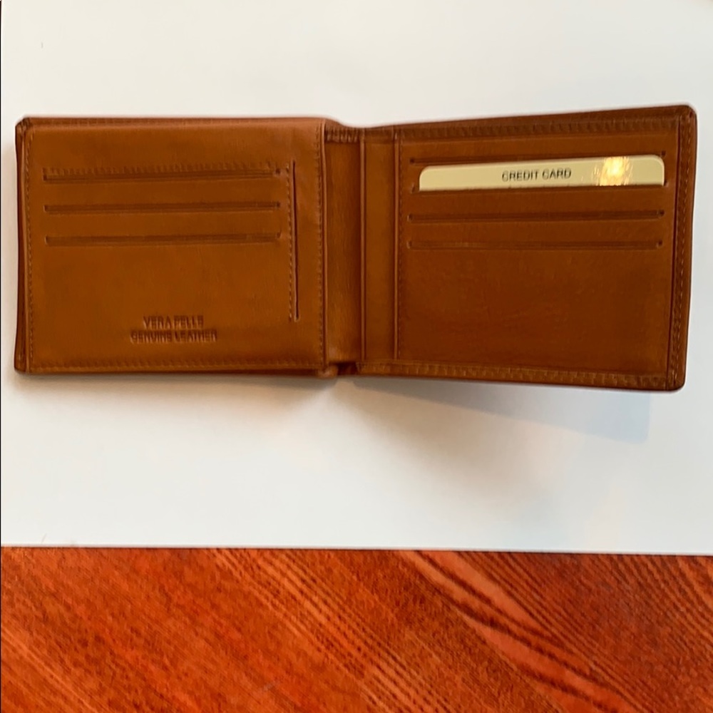 NWT Vera Pelle Men’s Wallet Firenze